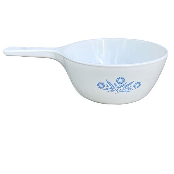 Corning Ware Menuette 1.5 Pint Sauce Pan P-82-B Blue Cornflower Pattern - Picture 2 of 5